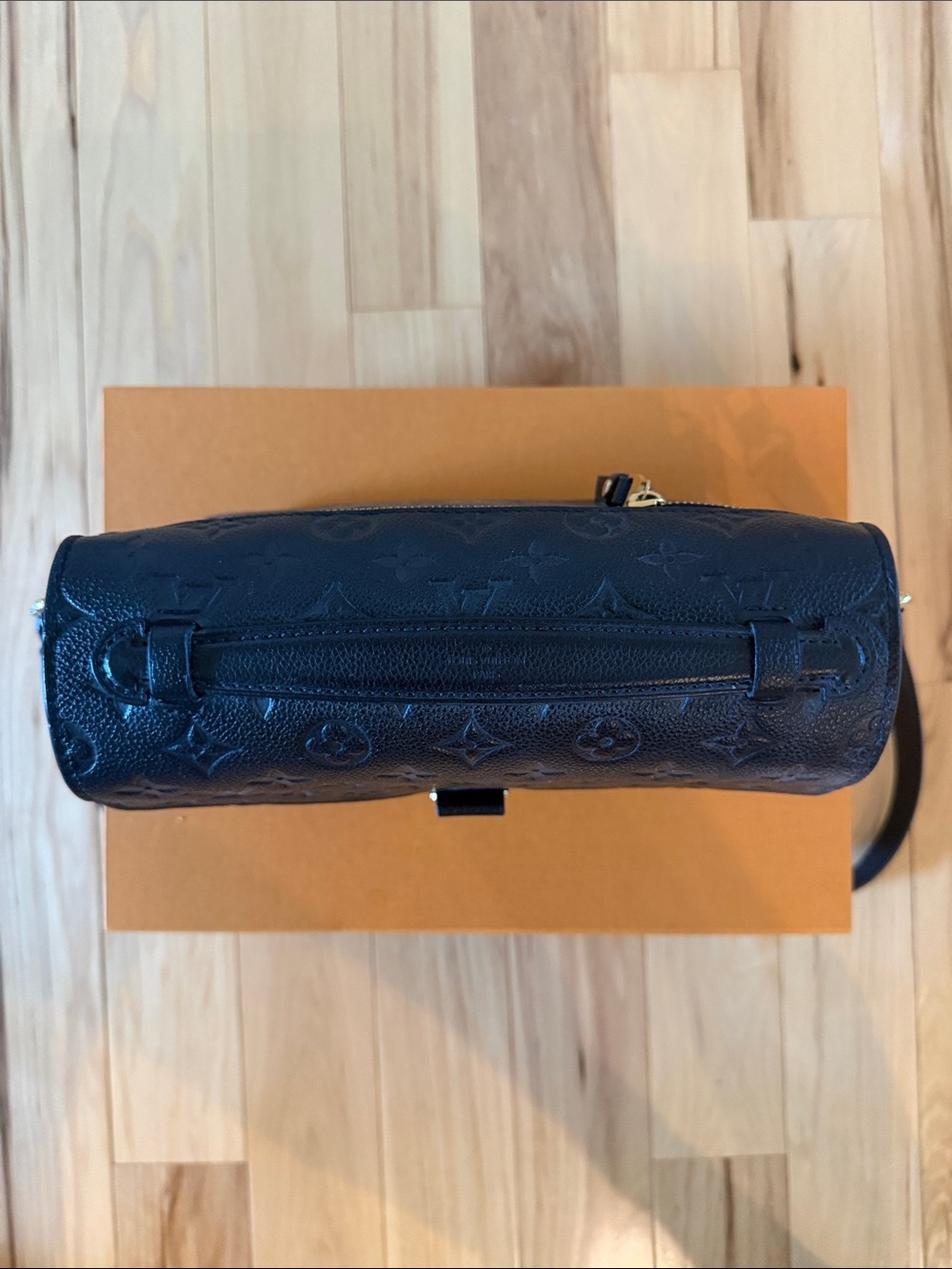 Louis Vuitton Black Empreinte Pochette Metis Crossbody Bag with Gold Hardware - Picture 5 of 14
